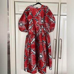 Res Mikado taffeta dress